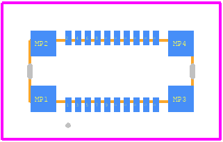 AXF5A2012 - Panasonic PCB footprint - Other - Other - AXF5A2012-2