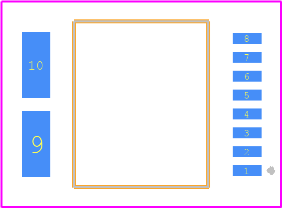 CZ3813 - Asahi Kasei Microdevices PCB footprint - Other - Other - CZ3813-1