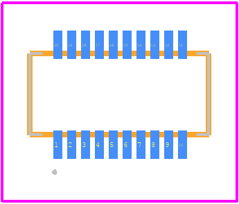 0538850208 - Molex PCB footprint - Other - Other - 0538850208-2