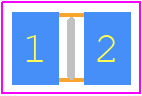 CIGT201610EH1R0MNE - SAMSUNG PCB footprint - Inductors Chip - Inductors Chip - 0806-2016