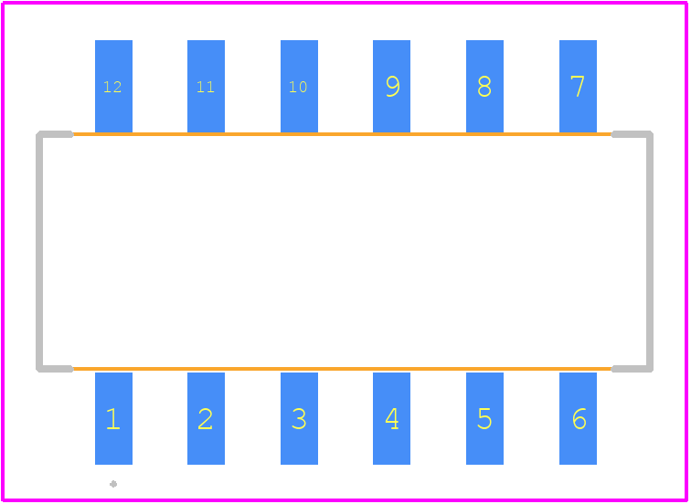 CFS-0602TB - Nidec Copal PCB footprint - Other - Other - CFS-0602TB-2