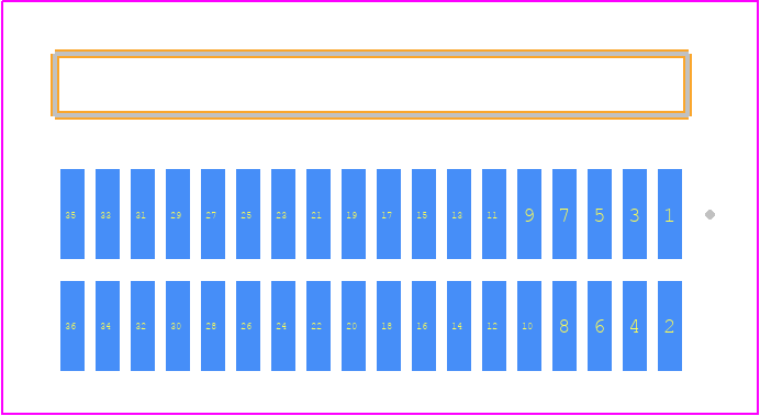 FTE-118-01-G-DH - SAMTEC PCB footprint - Other - Other - FTE-118-XX-G-DH