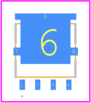 SIJA58ADP-T1-GE3 - Vishay PCB footprint - Other - Other - SIJA58ADP-T1-GE3-1