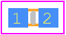IMC0402ER33NG01 - Vishay PCB footprint - Inductors Chip - Inductors Chip - 0402_2022