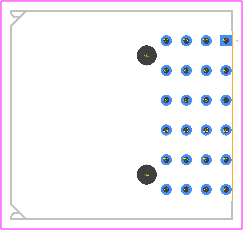 5646956-2 - TE Connectivity PCB footprint - Other - Other - 5646956-2-5