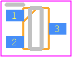 2SC393700L - Panasonic PCB footprint - SOT23 (3-Pin) - SOT23 (3-Pin) - 2SC393700L