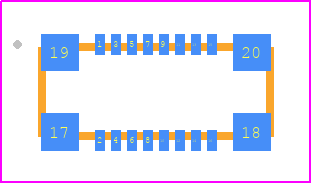 AXE516127 - Panasonic PCB footprint - Other - Other - AXE516127
