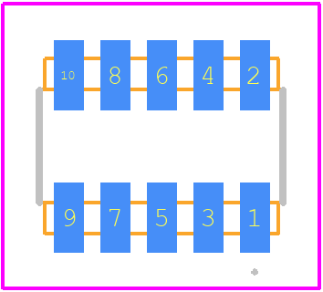 DS1065-05-2X05S8BSSR - Connfly PCB footprint - Other - Other - DS1065-05-2X05S8BSSR-1