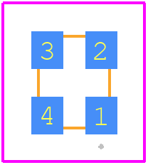 EB13E2E2H-1.8432M TR - ABRACON PCB footprint - Other - Other - 4-SMD, No Lead_2025-1.8