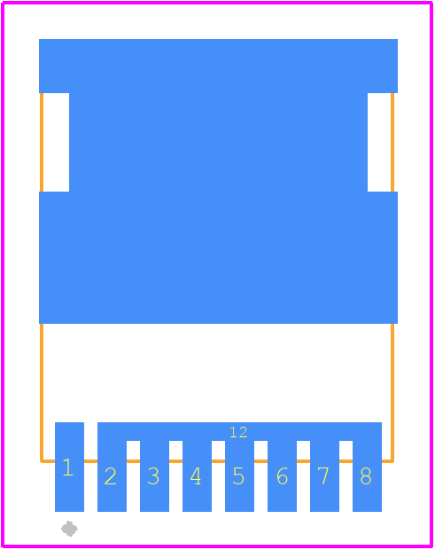 MCTL1D5N10YH-TP - MCC PCB footprint - Other - Other - TOLL-8L