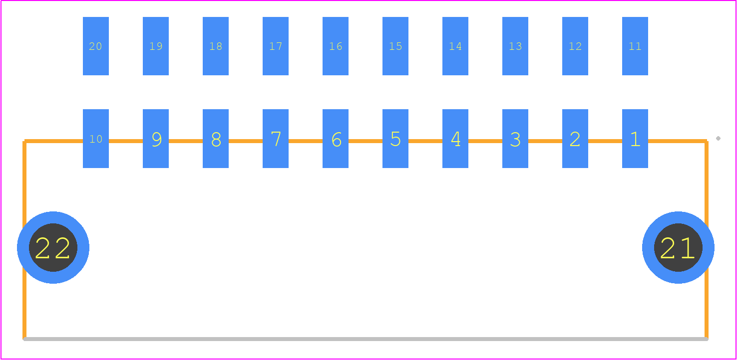 0430452007 - Molex PCB footprint - Other - Other - 0430452007