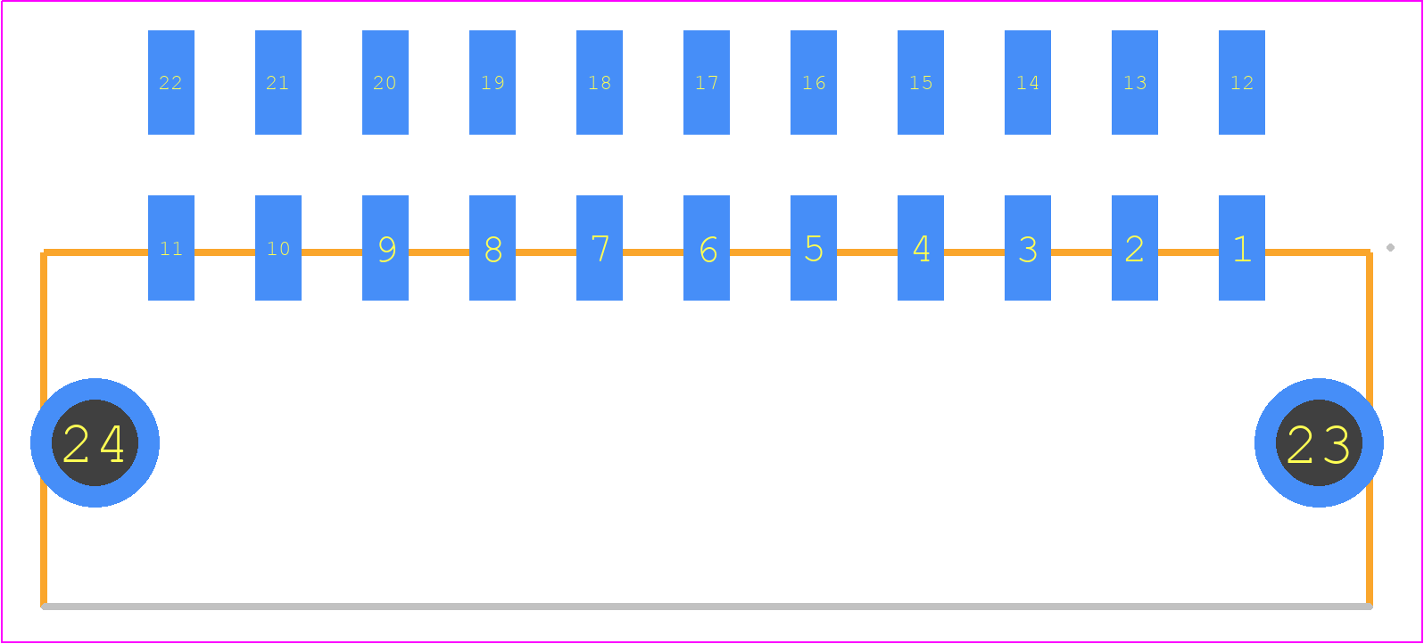 0430452207 - Molex PCB footprint - Other - Other - 0430452207