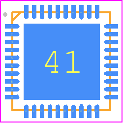 SIMG301M104LILB0 - Silicon Labs PCB footprint - Quad Flat No-Lead - Quad Flat No-Lead - QFN40_2025