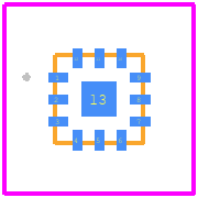 SKY5A5109 - Skyworks PCB footprint - Other - Other - SKY5A5109-2