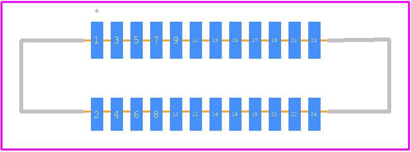 0526101271 - Molex PCB footprint - Other - Other - 0526101271-3