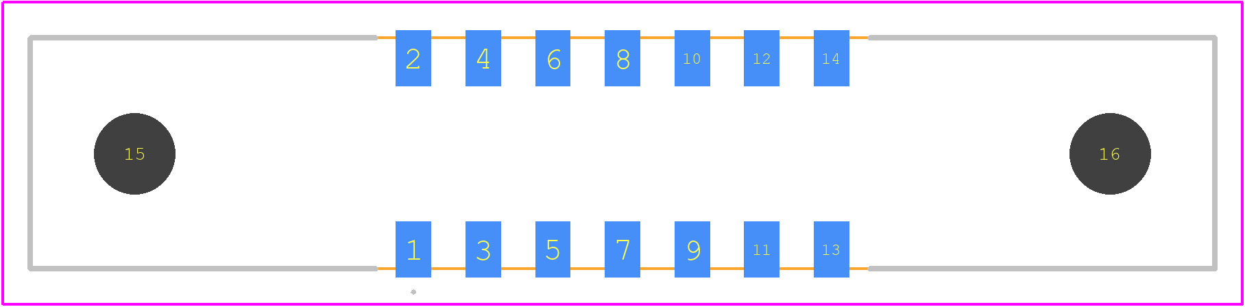 N4614-2301-RB - 3M PCB footprint - Other - Other - N4614-2301-RB-5