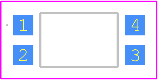 EL817S1(B)(TU)-F - Everlight PCB footprint - Other - Other - 4-SMD, Gull Wing
