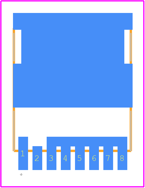IMT65R033M2HXUMA1 - Infineon PCB footprint - Other - Other - PG-HSOF-8-2