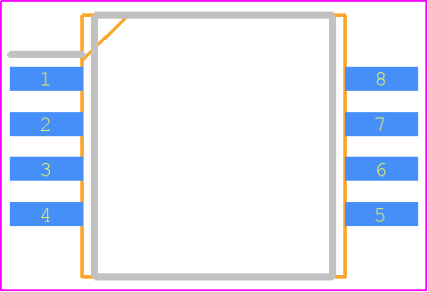 MPXHZ6116A6 - NXP PCB footprint - Small Outline Packages - Small Outline Packages - MPXH6115A6T1