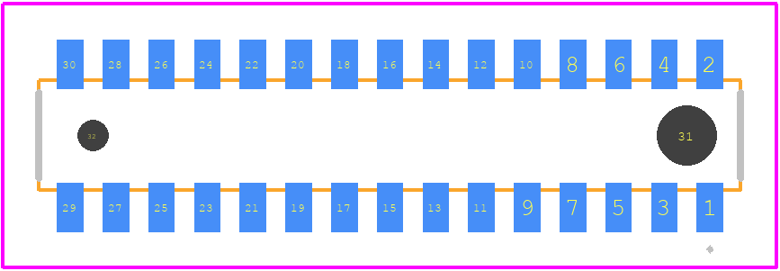 CLP-115-02-F-DH-A - SAMTEC PCB footprint - Other - Other - CLP-115-02-F-DH-A-3