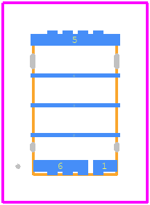 IGC090S20S1XTMA1 - Infineon PCB footprint - Other - Other - PG-TSON -6-2