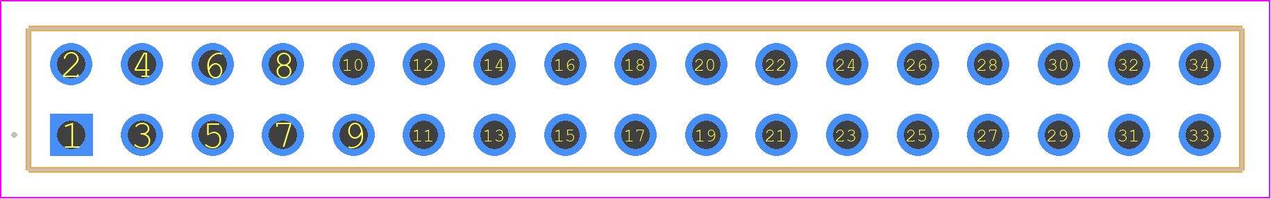 NPPC172LFBN-RC - Sullins PCB footprint - Other - Other - XPYC172LFBN-RC