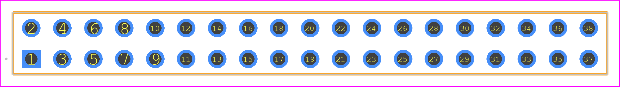 PPCC192LFBN-RC - Sullins PCB footprint - Other - Other - XPYC192LFBN-RC