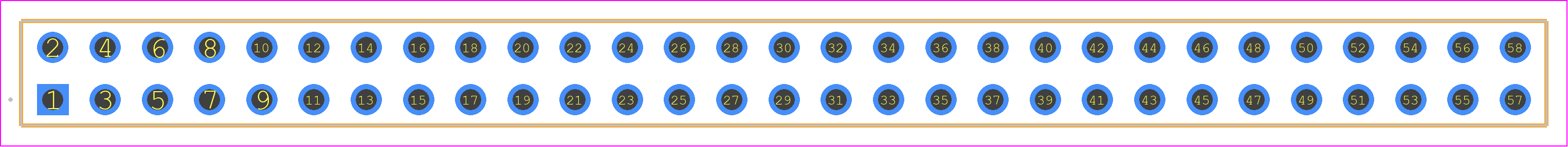 LPTC292LFBN-RC - Sullins PCB footprint - Other - Other - XPYC292LFBN-RC