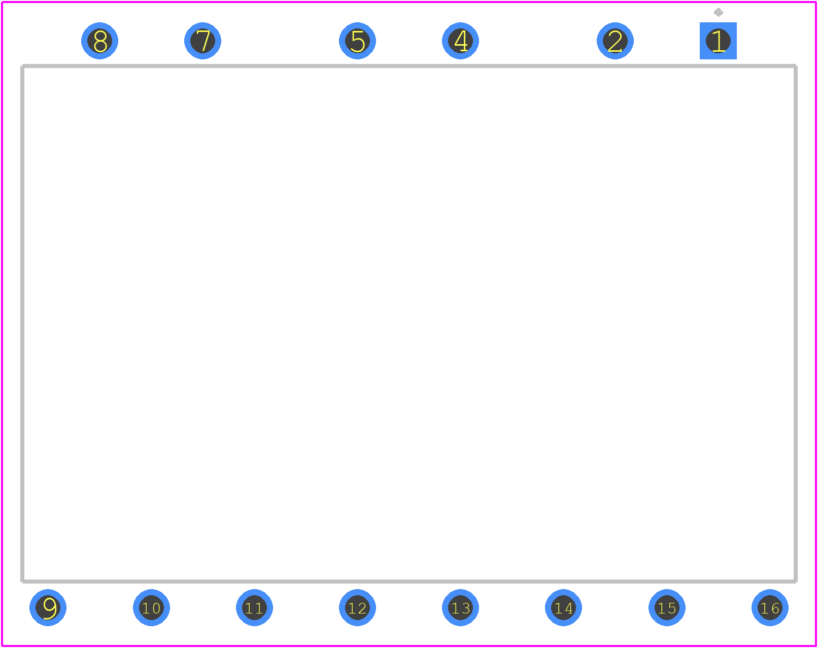 AW884860 - Panasonic PCB footprint - Other - Other - AW884x