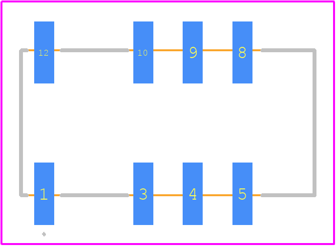 ATX202SA - Panasonic PCB footprint - Other - Other - SA_8_Pin