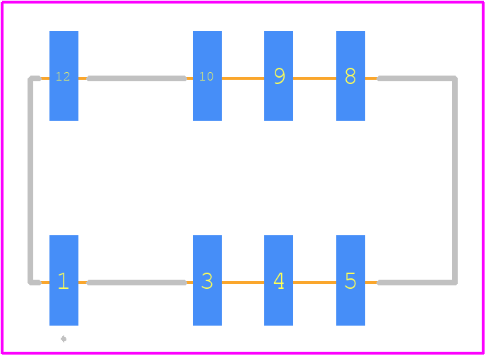 ATXD20322SAZ - Panasonic PCB footprint - Other - Other - SA_8_Pin