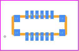 AXE612124D - Panasonic PCB footprint - Other - Other - AXE612124D