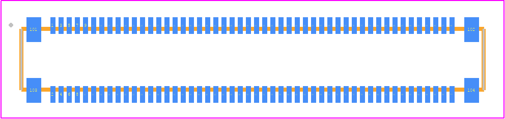 AXF5G0012 - Panasonic PCB footprint - Other - Other - AXF5G0012