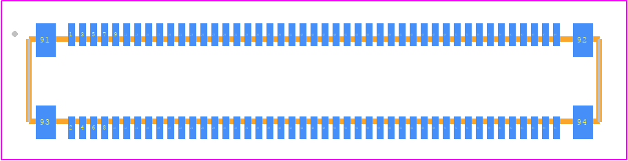AXF5G9012 - Panasonic PCB footprint - Other - Other - AXF5G9012