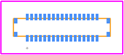AXF6D3412 - Panasonic PCB footprint - Other - Other - AXF6D3412-2