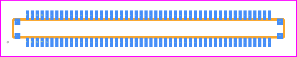 AXF6G0032 - Panasonic PCB footprint - Other - Other - AXF6G0032