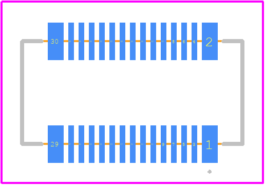 AXK530137YG - Panasonic PCB footprint - Other - Other - AXK530137YG-3