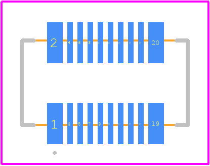 AXK6S20447M5 - Panasonic PCB footprint - Other - Other - AXK6S20447M5-10