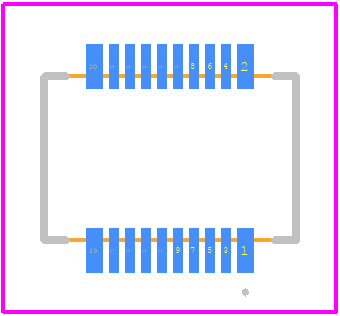 AXK720247A - Panasonic PCB footprint - Other - Other - AXK720247G-1