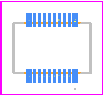 AXK720347A - Panasonic PCB footprint - Other - Other - AXK720347G-1