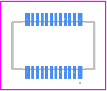 AXK724147A - Panasonic PCB footprint - Other - Other - AXK724147G-6