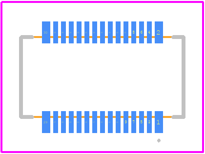 AXK730447G - Panasonic PCB footprint - Other - Other - AXK730447G-1