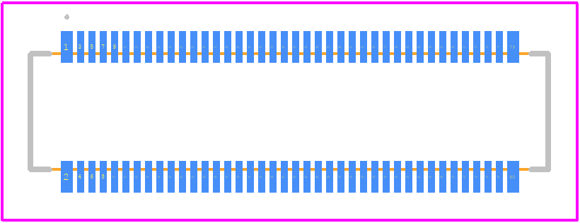 AXK780147A - Panasonic PCB footprint - Other - Other - AXK780147G-2