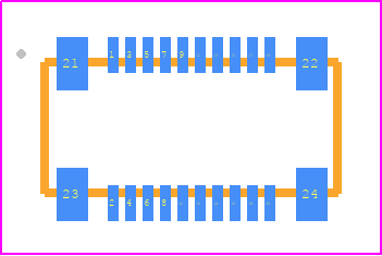 AXT320224A - Panasonic PCB footprint - Other - Other - AXT320224A
