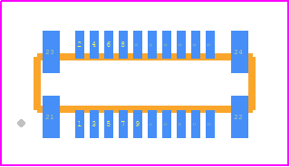 AXT420224A - Panasonic PCB footprint - Other - Other - AXT420224A
