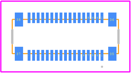 AXT534124A - Panasonic PCB footprint - Other - Other - AXT534124-1