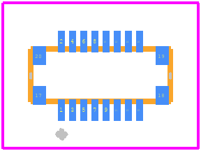AXT616124A - Panasonic PCB footprint - Other - Other - AXT616124