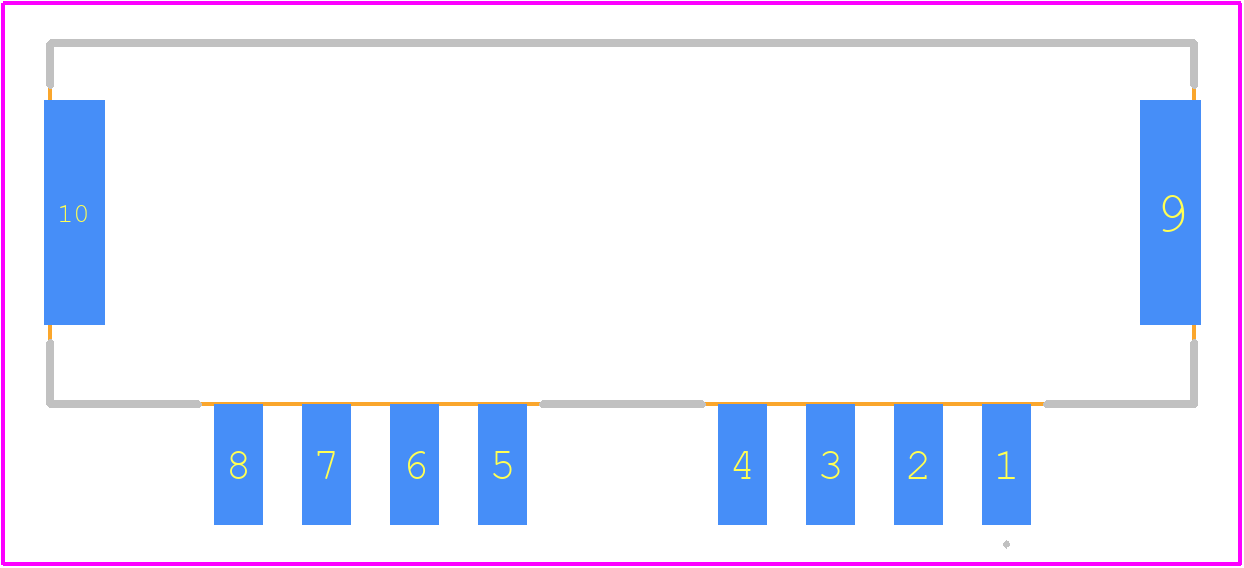 AYC1F0810 - Panasonic PCB footprint - Other - Other - AYC1F0810-1