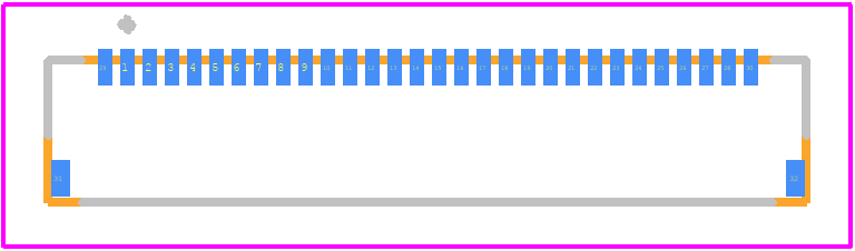 AYF532865TA - Panasonic PCB footprint - Other - Other - AYF532865TA