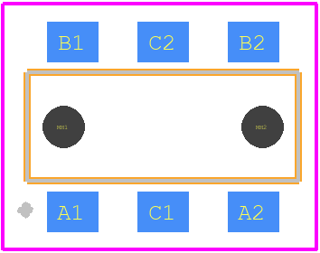 ESE24MV6 - Panasonic PCB footprint - Other - Other - ESE-24MV1T-3